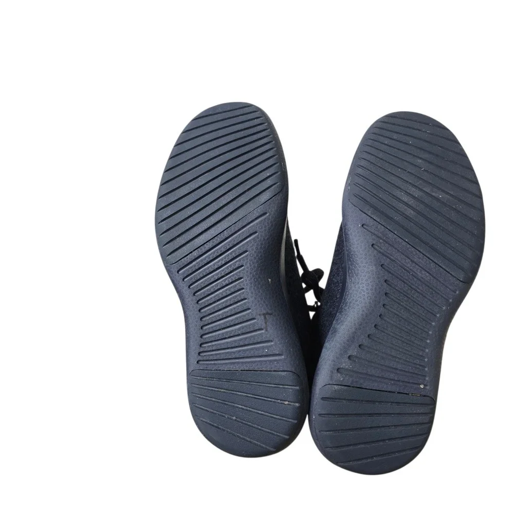Allbirds Wool Runner-up Mizzle Navy Blue High Top Sneakers Womens Size 8 Gorp